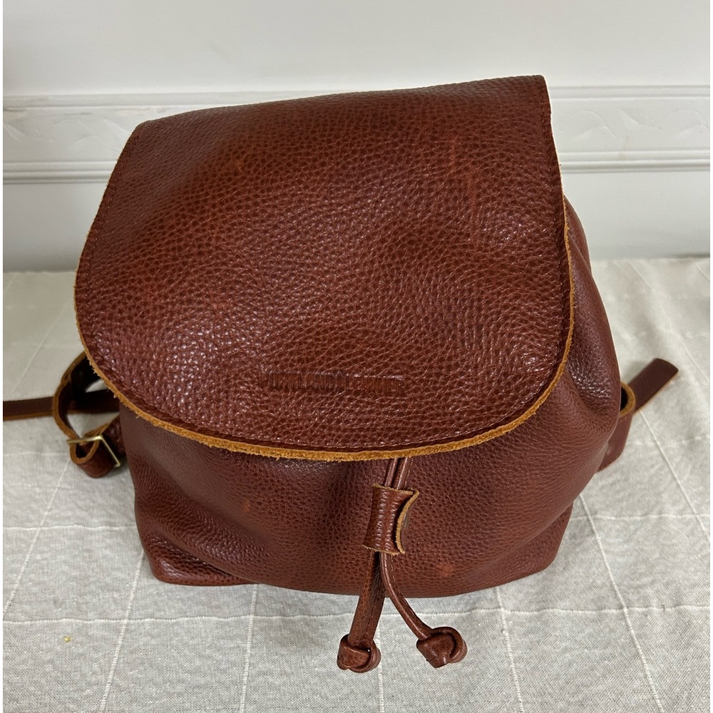 Portland Leather Brown Backpack